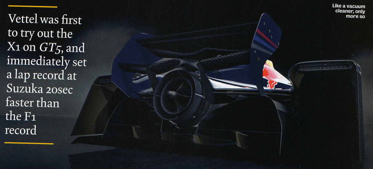 Adrian Newey's Red Bull X1 Prototype